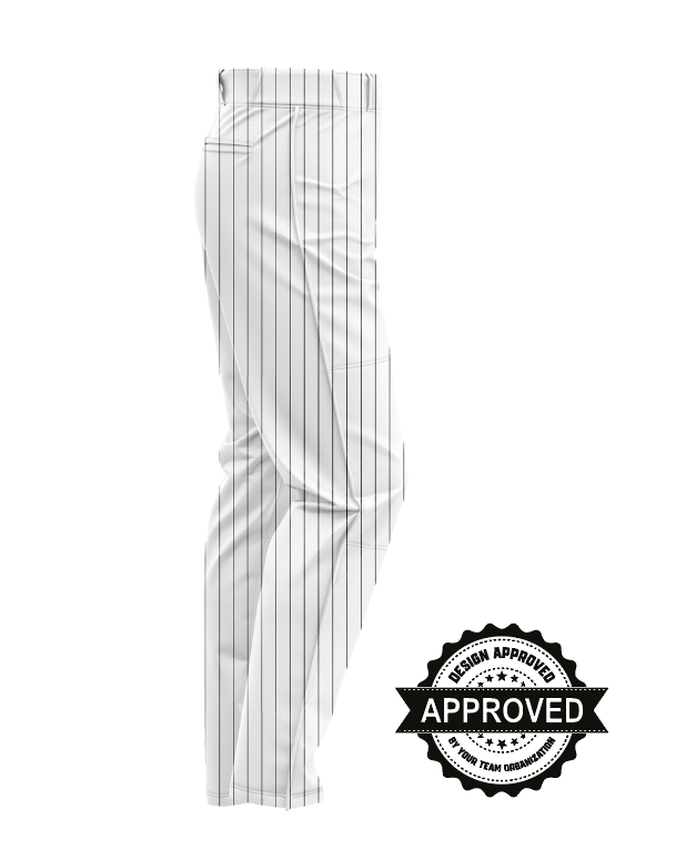 Spartans Baseball - White Pinstripe Pants (ProStride)
