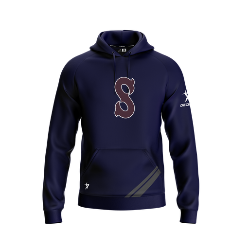 [CUS-DFW-SUHOOD-FLC-LSL-NVY-YXS-LOGO1] Summit Hoodie (Youth XS, Navy, Logo 1)