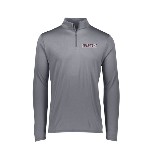 [FTLQFLGY-FAXS-LOGO2] Decker Women's Flex-Lite 1/4 Zip Shirt (Female Adult XS, Gray, Logo 2)