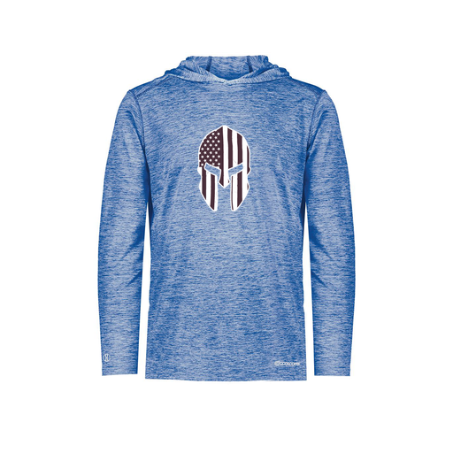 [FOLHCGRY-AS-LOGO3] Decker Men's Charge Hoodie (Adult S, Royal, Logo 3)