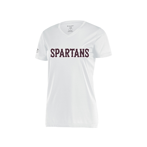 [222820.005.S-LOGO2] Ladies Movement Dri Fit Shirt (Female Adult S, White, Logo 2)