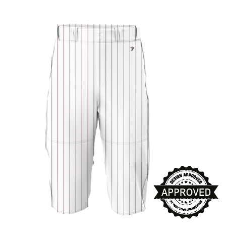 Spartans Baseball - White Pinstripe Pants (Knicker)
